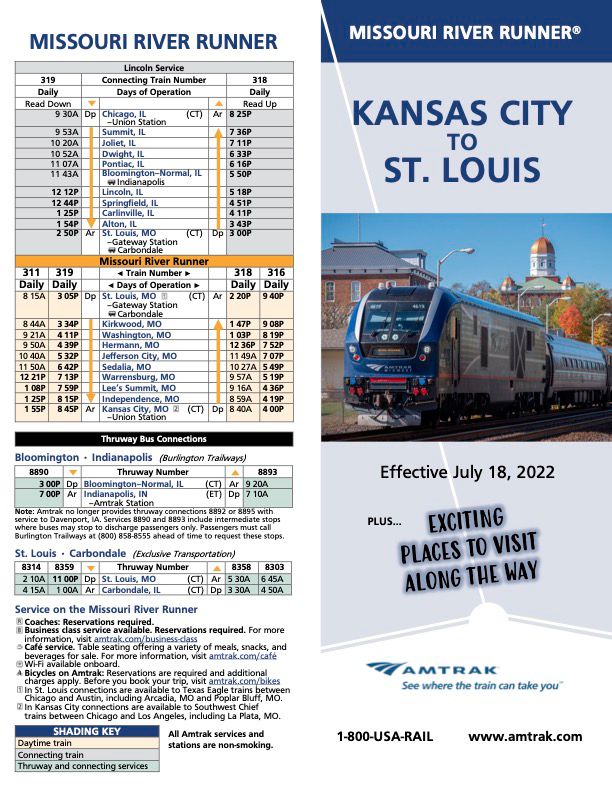 Top 6 amtrak from st louis to kansas city 2022